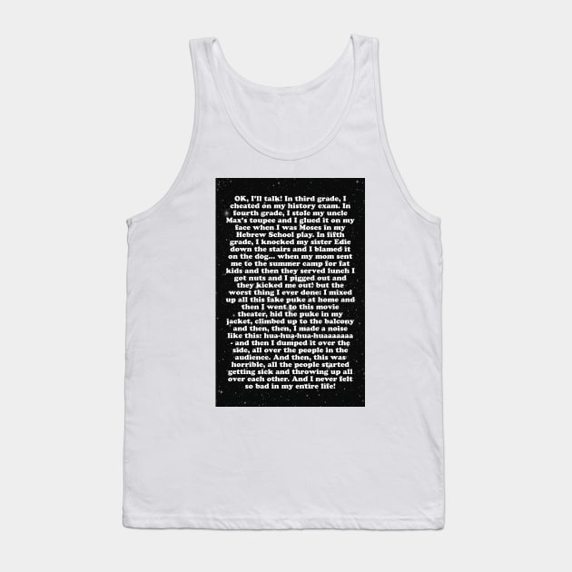 confession Tank Top by MelleNora